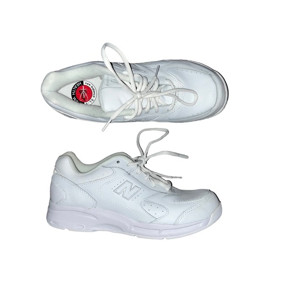 New Balance 575 SL-2  White Healthy Walk Sneakers - Picture 1 of 9